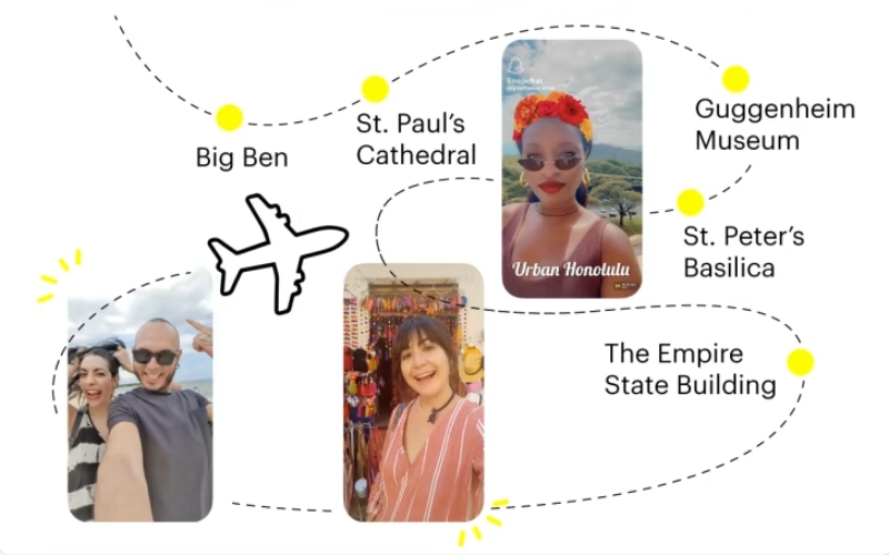 Snap Travel Hot Spots