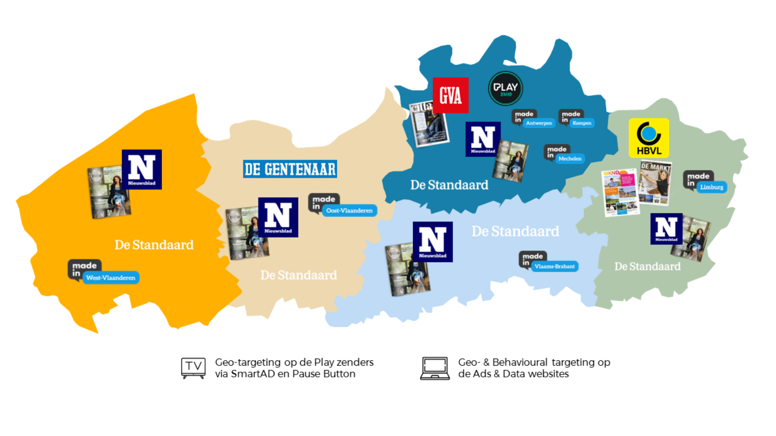 Regionale kaart